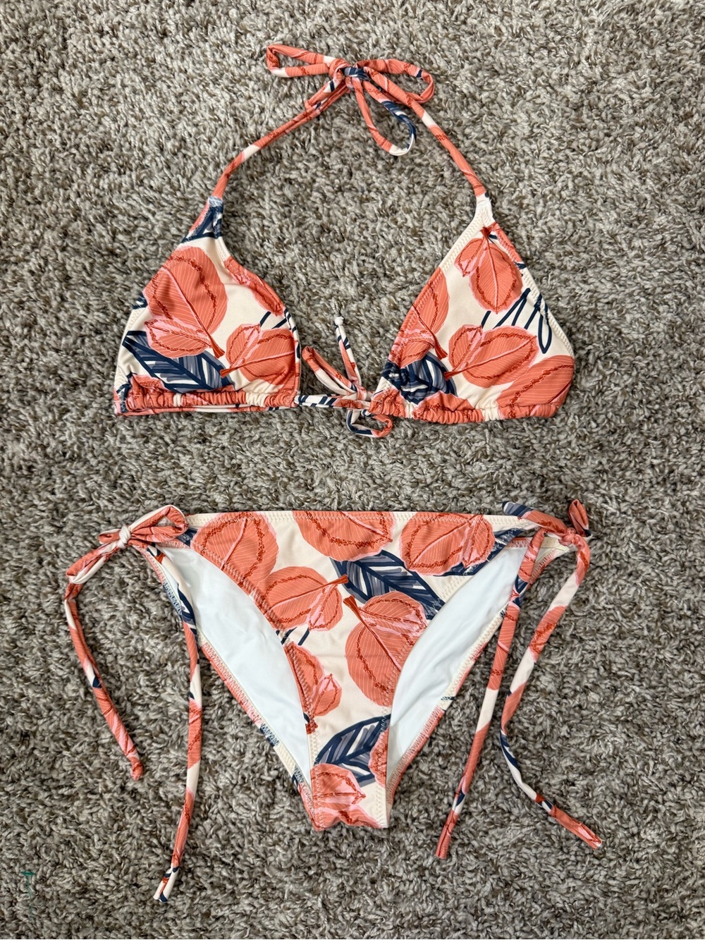 Touche Swim Leaf Women’s Bikini Size Small